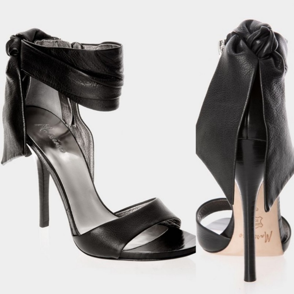 Marciano Roxanne Leather Ankle Sandals
